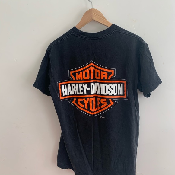 1990 vintage Harley Davidson looney toons shirt - Picture 5 of 7